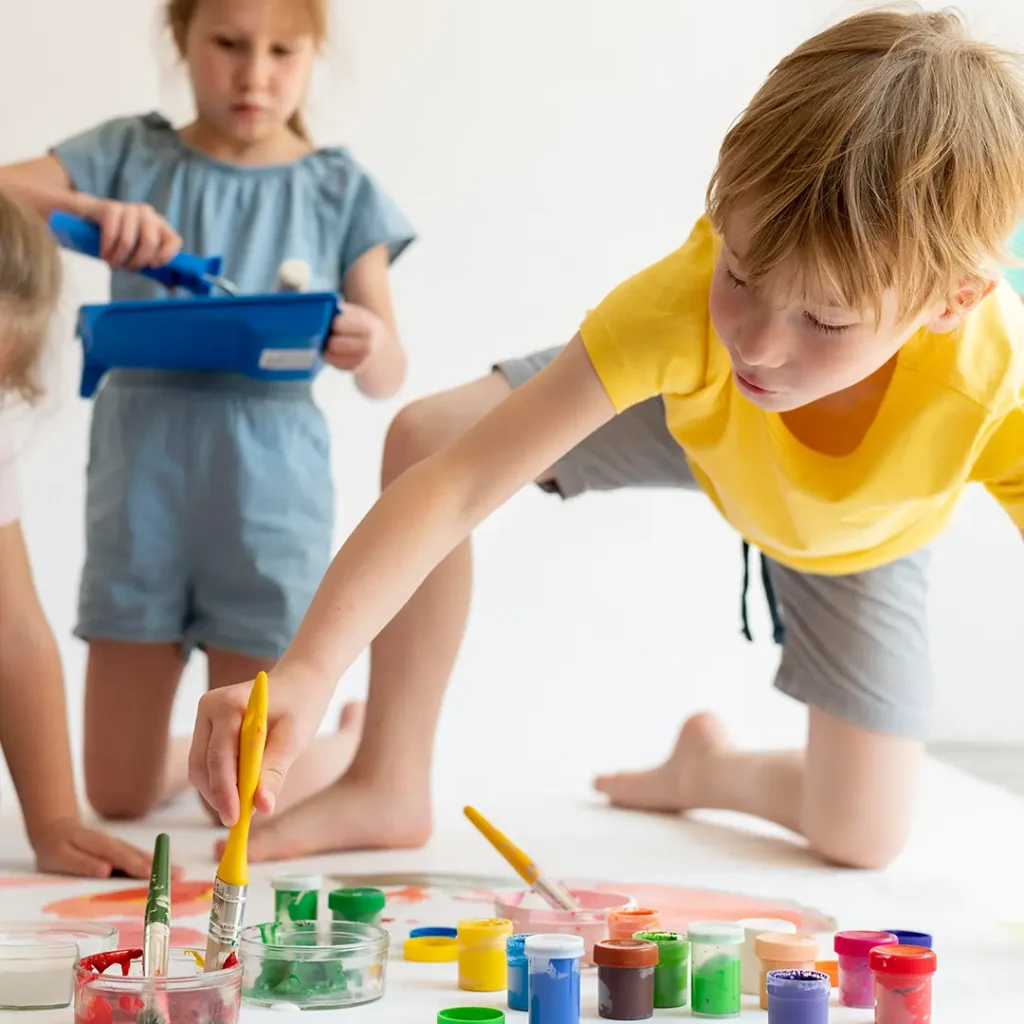 Kids playing